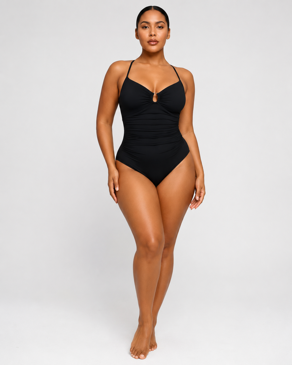 The CurveLock Sculpting One-Piece Bathing Suit
