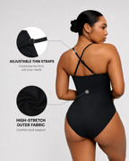 The CurveLock Sculpting One-Piece Bathing Suit